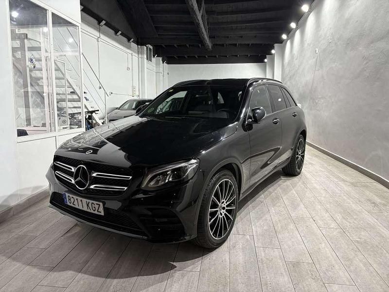 Negro Usado 2018 Mercedes GLC220 SUV | 29.900 € (Precio justo) - Imagen 1/4