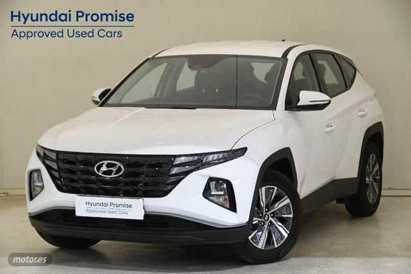 Atlas white Usado 2024 Hyundai Tucson SUV | 24.000 € (Buen precio) - Imagen 1/4