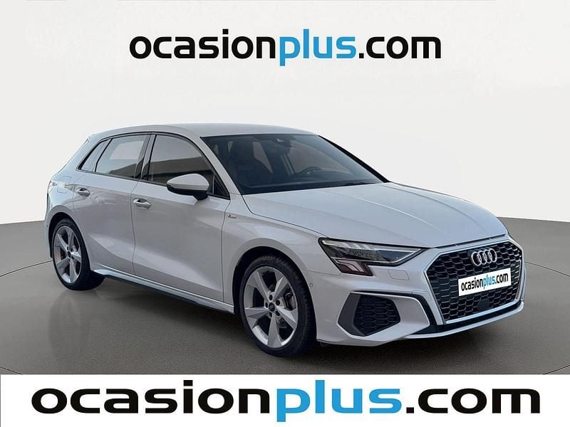 Usado Audi A3 Sportback S-Line 150 CV (110 kW) 2023 Blanco Utilitario