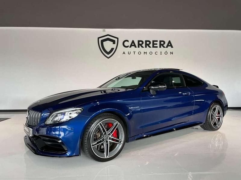 Azul Usado 2020 Mercedes C63 AMG AMG Coupe | 69.900 € (Buen precio) - Imagen 1/4
