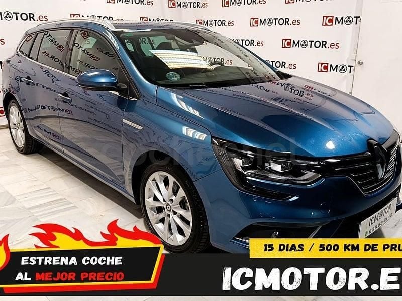 Usado Renault Mégane GT Line GT-Line 140 CV (102 kW) 2019 Azul Familiar