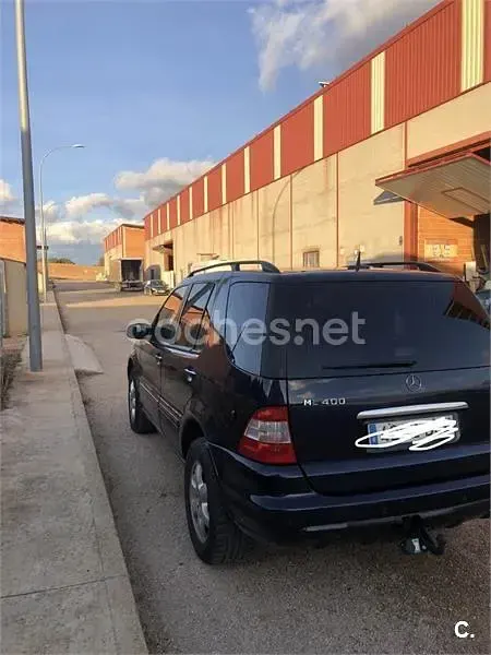 Usado Mercedes ML400 250 CV (183 kW) 2002 Azul SUV