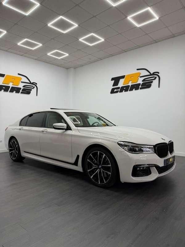Usado BMW 750L 449 CV (330 kW) 2017 Blanco Berlina