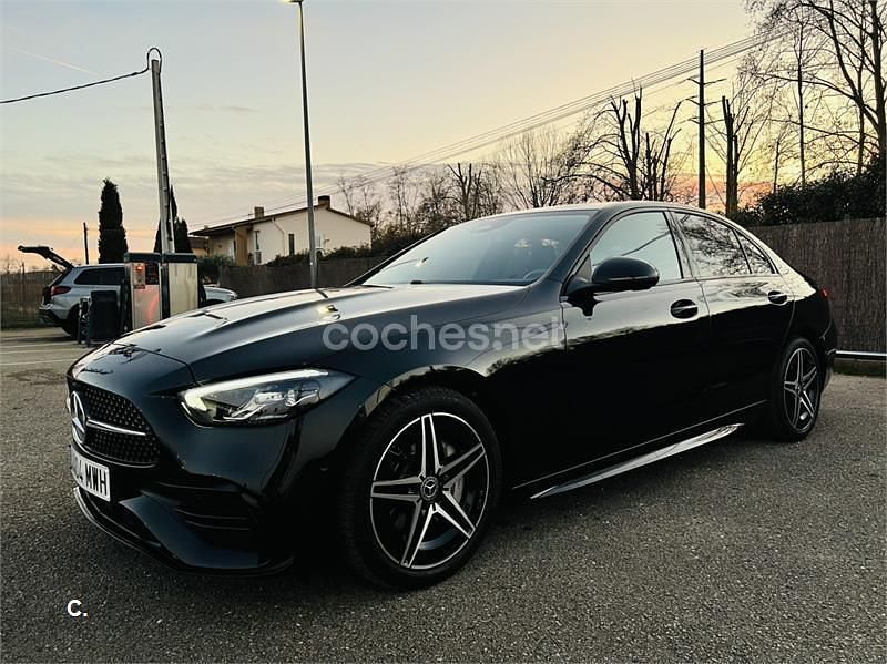 Usado Mercedes C200 163 CV (119 kW) 2024 Negro Berlina