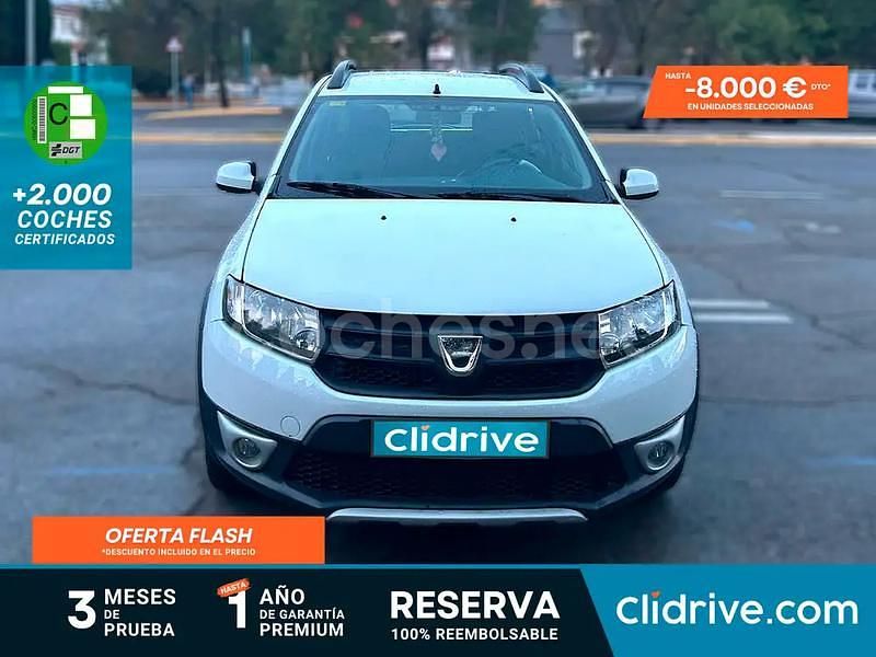 Blanco Usado 2014 Dacia Sandero Stepway Berlina | 7190 € (Precio justo) - Imagen 1/3