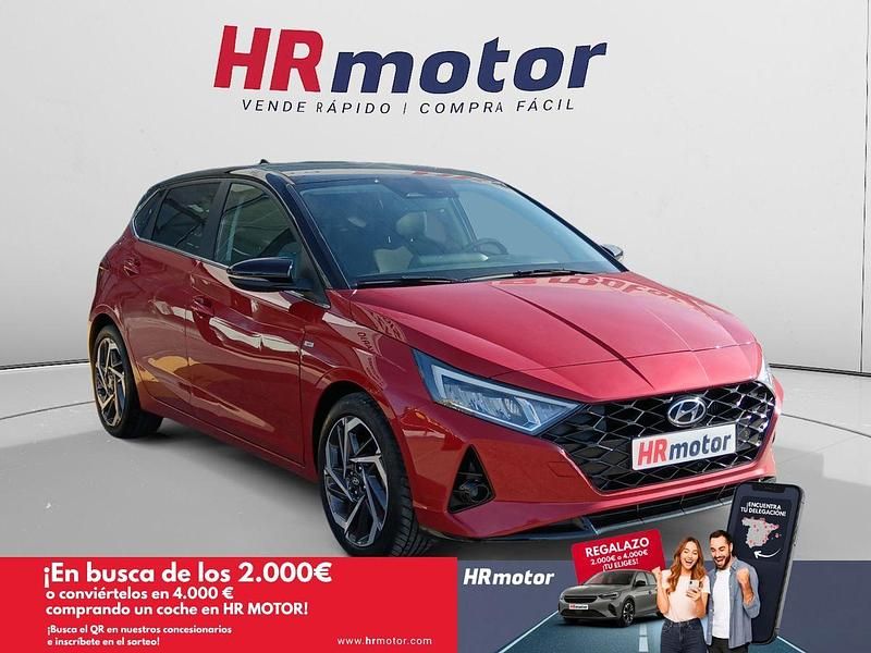 Rojo Usado 2023 Hyundai i20 | 19.540 € (Caro) - Imagen 1/4