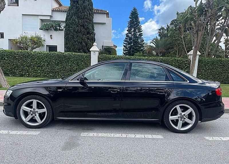 Usado Audi A4 S-Line 177 CV (130 kW) 2015 Negro Berlina