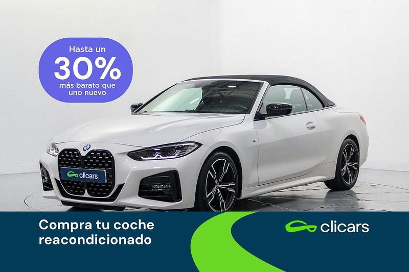 Blanco Usado 2024 BMW 420 M Sport Descapotable | 43.990 € (Precio justo) - Imagen 1/4