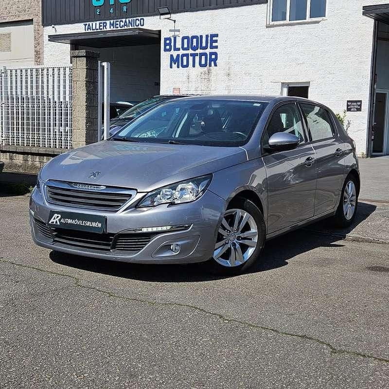 Usado Peugeot 308 Active 92 CV (67 kW) 2013 Gris Utilitario