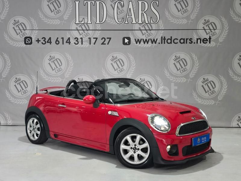 Granate Usado 2012 Mini Cooper SD Cabriolet Descapotable | 9990 € - Imagen 1/4