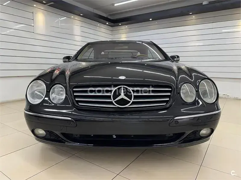 Usado Mercedes CL500 306 CV (225 kW) 2001 Negro Coupe
