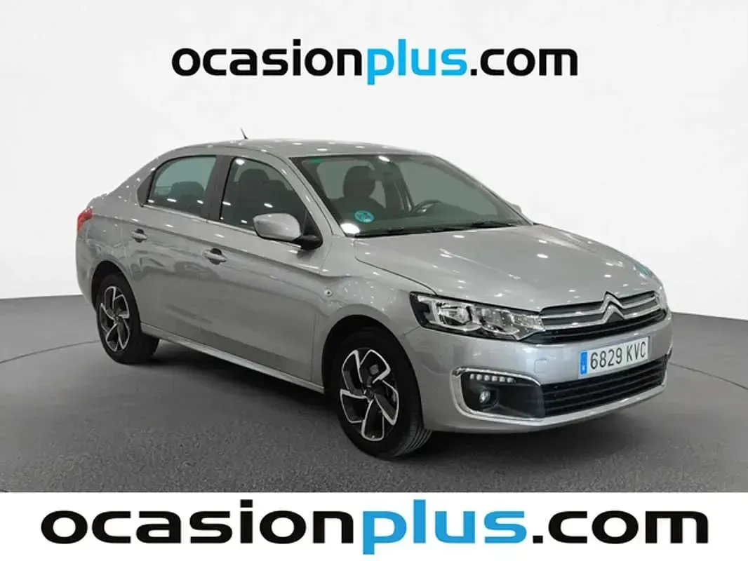Usado Citroën C-Elysee I PureTech 82 CV (60 kW) 2019 Plateado Berlina
