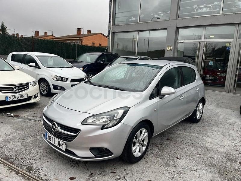 Usado Opel Corsa Selective 90 CV (66 kW) 2016 Gris / plata Utilitario