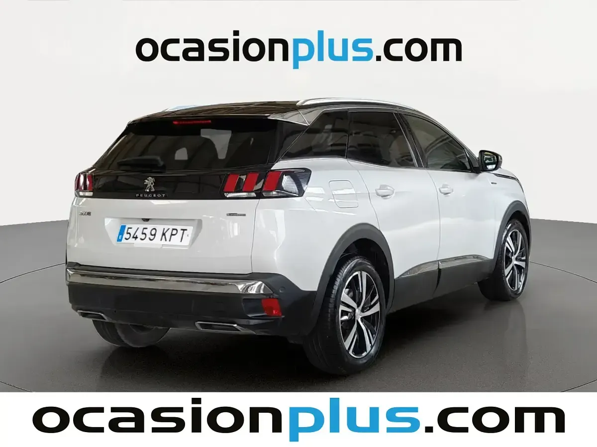 Usado Peugeot 3008 GT-line 130 CV (95 kW) 2018 Blanco SUV