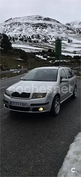 Usado Skoda Fabia Comfort 101 CV (74 kW) 2007 Gris / plata Familiar