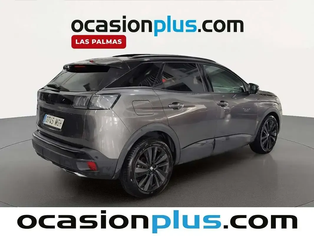 Usado Peugeot 3008 GT 131 CV (96 kW) 2023 Gris SUV