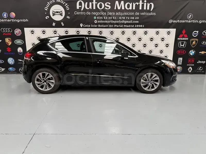 Usado Citroën DS4 200 CV (147 kW) 2014 Negro Utilitario