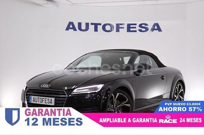 Usado Audi TT Roadster 184 CV (135 kW) 2016 Negro Descapotable