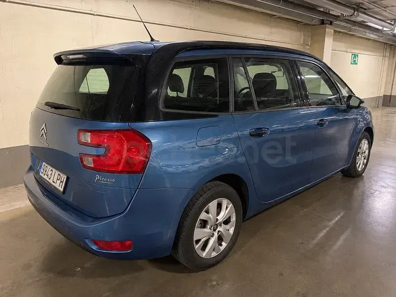 Usado Citroën Grand C4 Picasso Shine 120 CV (88 kW) 2016 Azul Monovolumen