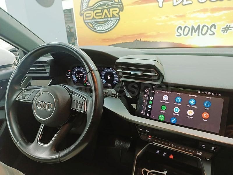 Usado Audi A3 Advanced Plus 110 CV (80 kW) 2021 Blanco Berlina