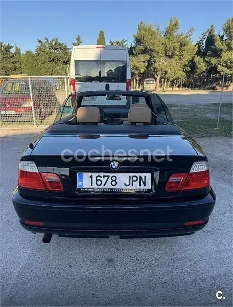 Usado BMW 318 Cabriolet 143 CV (105 kW) 2003 Negro Descapotable