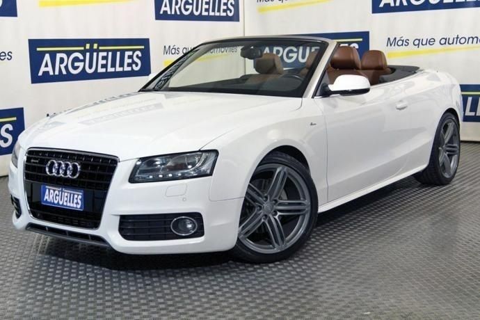 Usado Audi A5 S-Line 240 CV (176 kW) 2009 Blanco Coupe