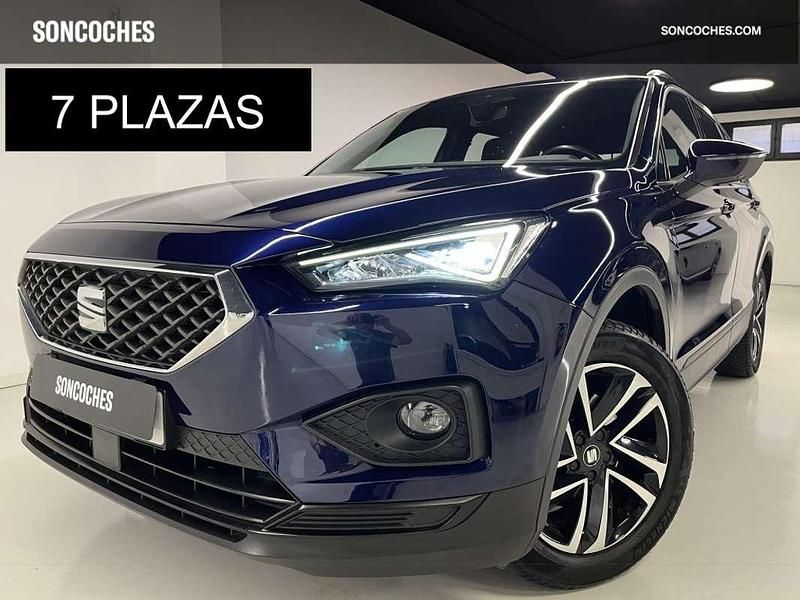 Usado Seat Tarraco Style 150 CV (110 kW) 2019 Azul SUV