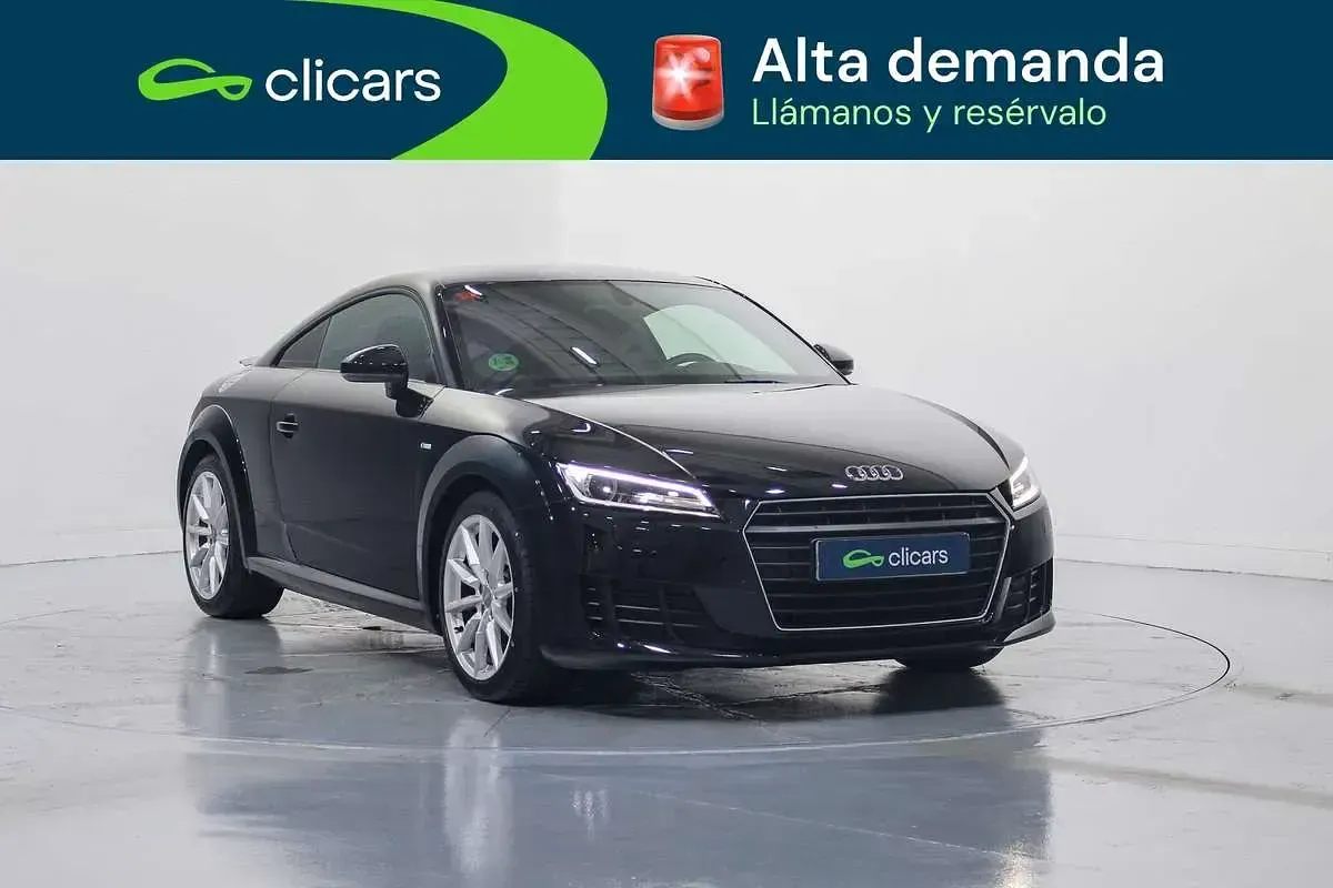 Usado Audi TT 179 CV (131 kW) 2016 Negro Coupe