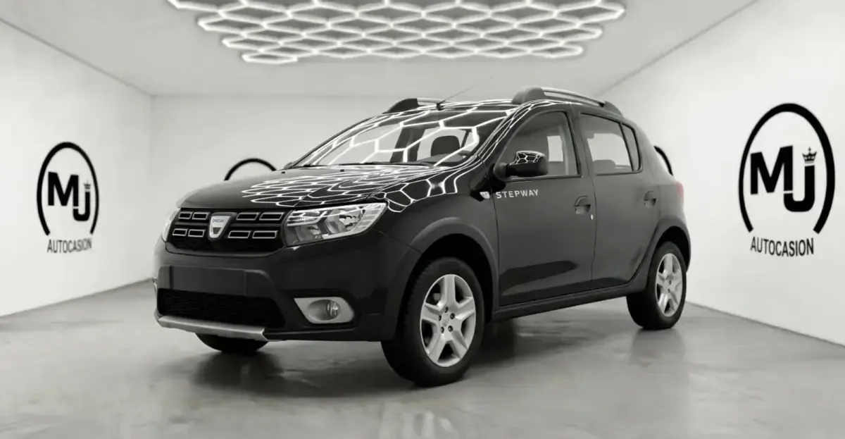 Usado Dacia Sandero Stepway 90 CV (66 kW) 2016 Negro Berlina