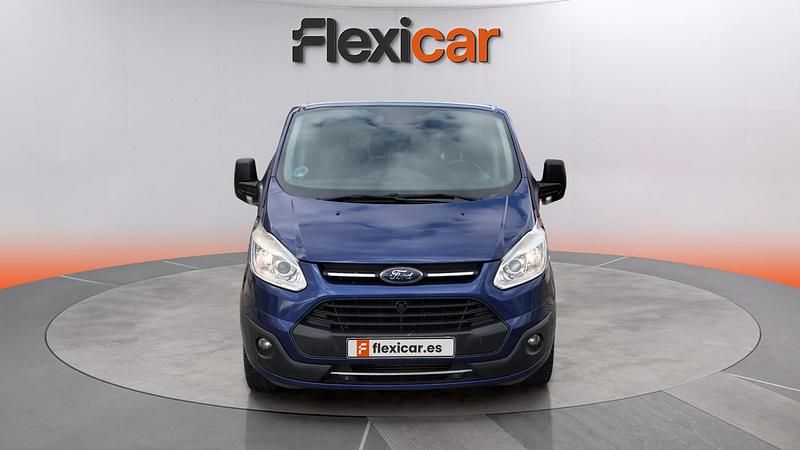 Usado Ford Transit Custom Trend 130 CV (95 kW) 2017 Azul Familiar