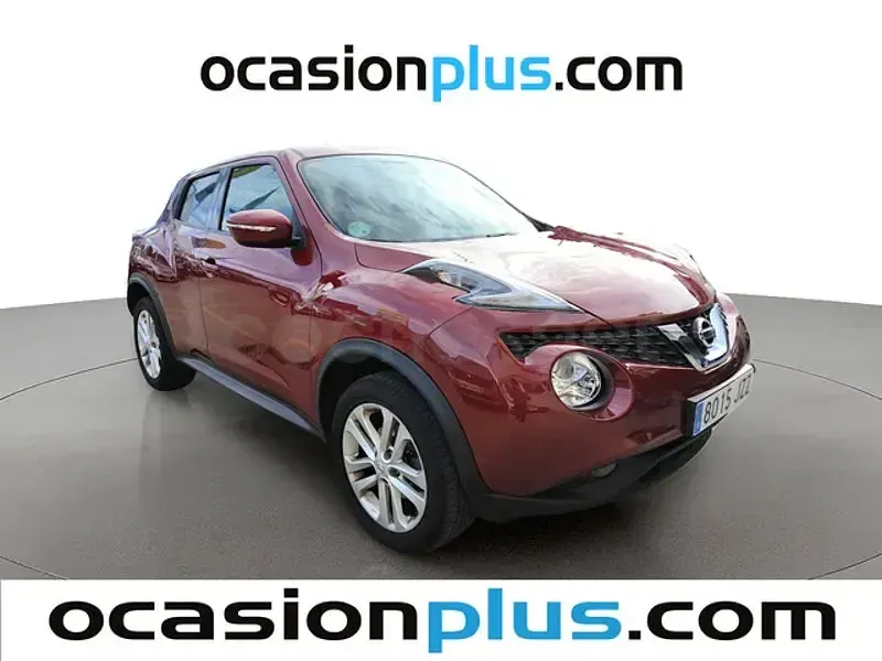 Usado Nissan Juke N-Connecta 110 CV (80 kW) 2017 Granate SUV