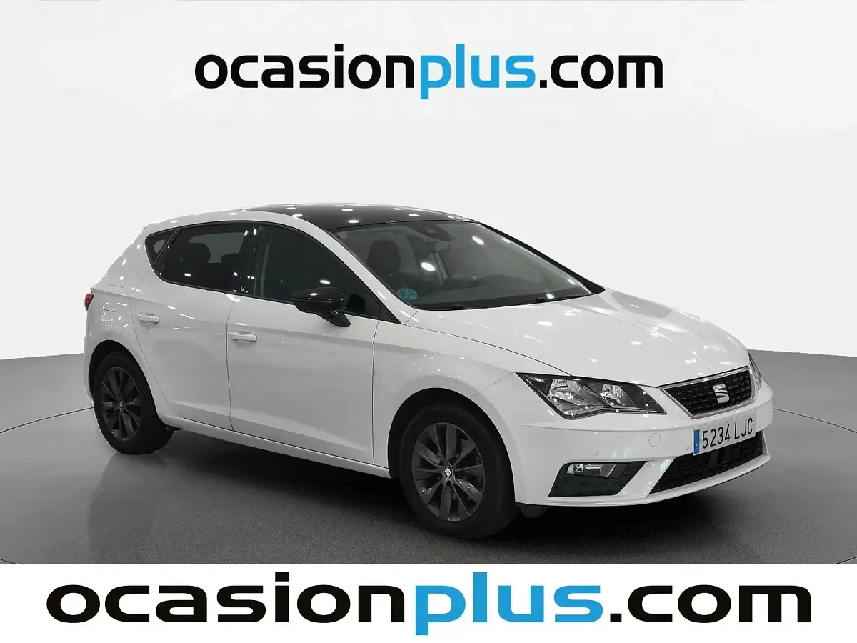 Usado Seat Leon Style 116 CV (85 kW) 2020 Blanco Utilitario