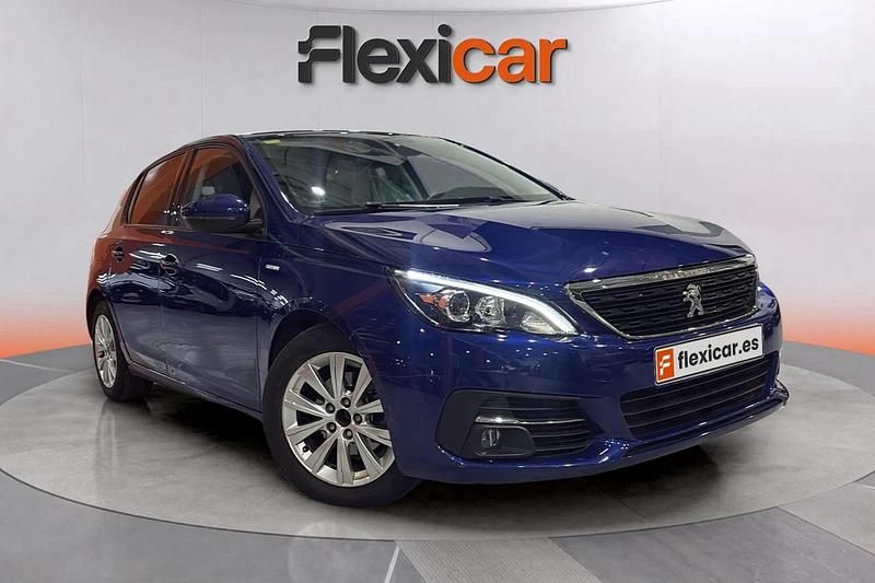 Azul Usado 2020 Peugeot 308 Active Utilitario | 9390 € (Precio justo) - Imagen 1/4