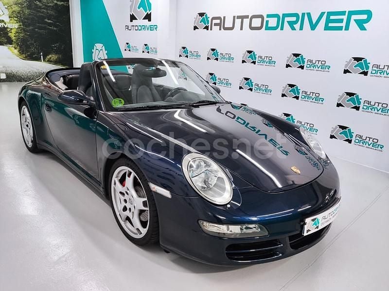 Azul Usado 2007 Porsche 911 Carrera 4S Cabriolet Descapotable | 62.900 € - Imagen 1/4