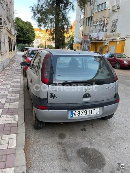 Usado Opel Corsa Comfort 75 CV (55 kW) 2002 Gris / plata Utilitario