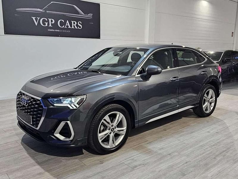 Usado Audi Q3 Sportback S-Line 150 CV (110 kW) 2022 Gris SUV
