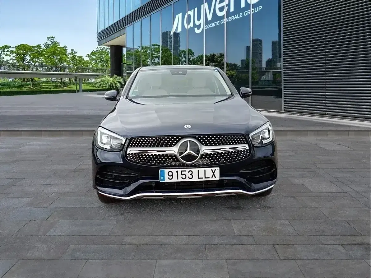 Usado Mercedes GLC200 197 CV (144 kW) 2020 Azul SUV
