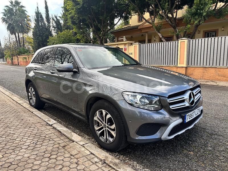 Usado Mercedes GLC220 170 CV (125 kW) 2018 Gris / plata SUV