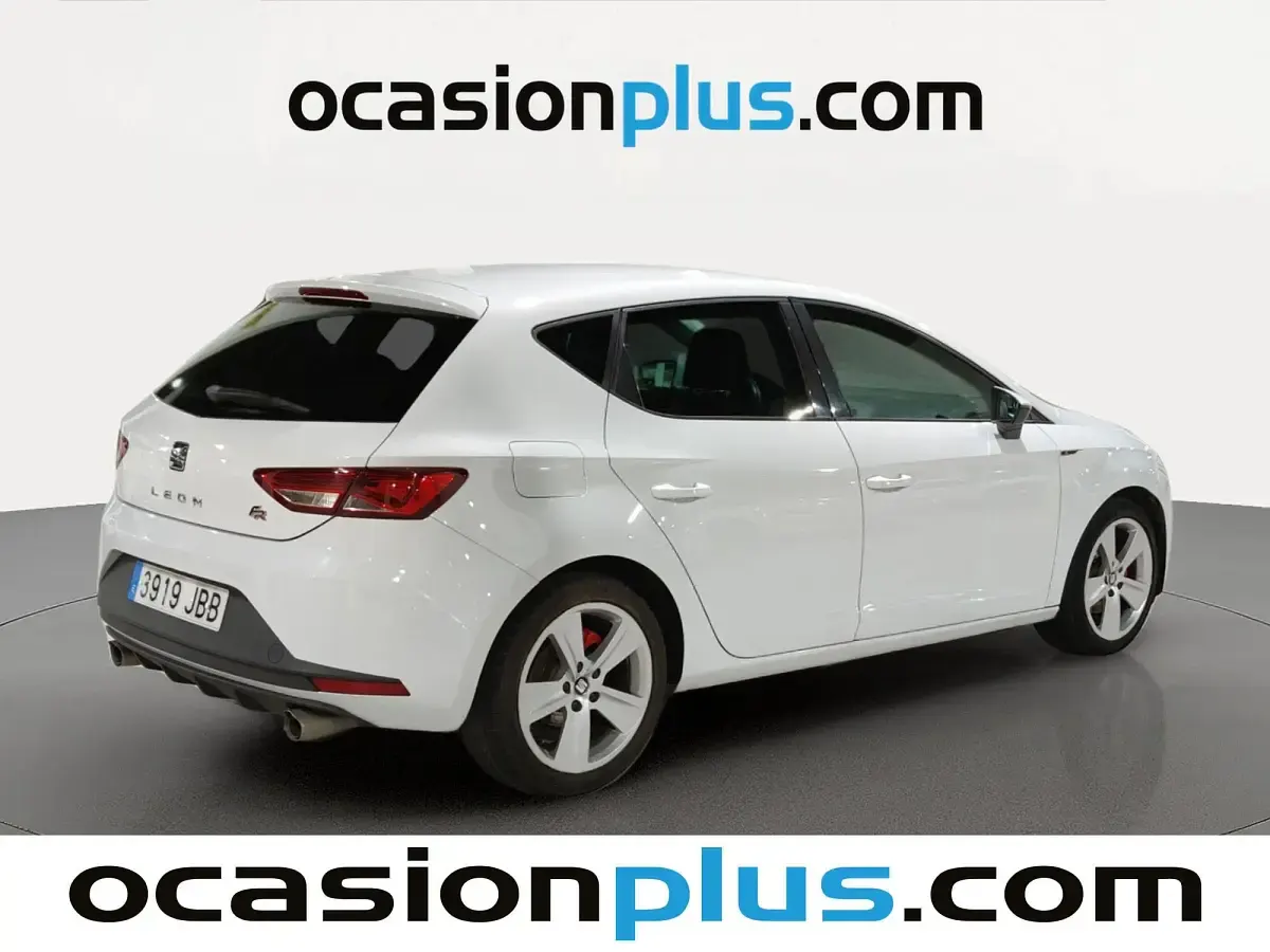 Usado Seat Leon FR 150 CV (110 kW) 2014 Blanco Utilitario