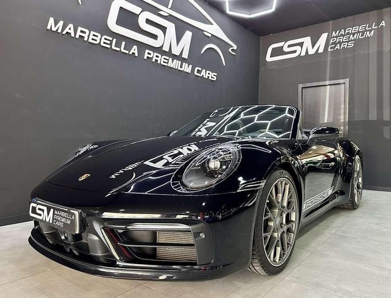Negro Usado 2019 Porsche 911 Carrera 4S Cabriolet Descapotable | 160.990 € (Caro) - Imagen 1/4