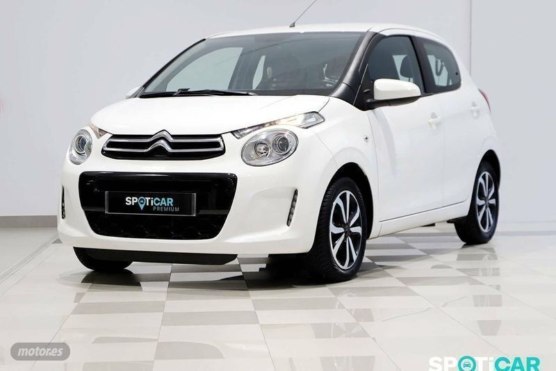 Usado Citroën C1 72 CV (52 kW) 2018 Blanco Utilitario