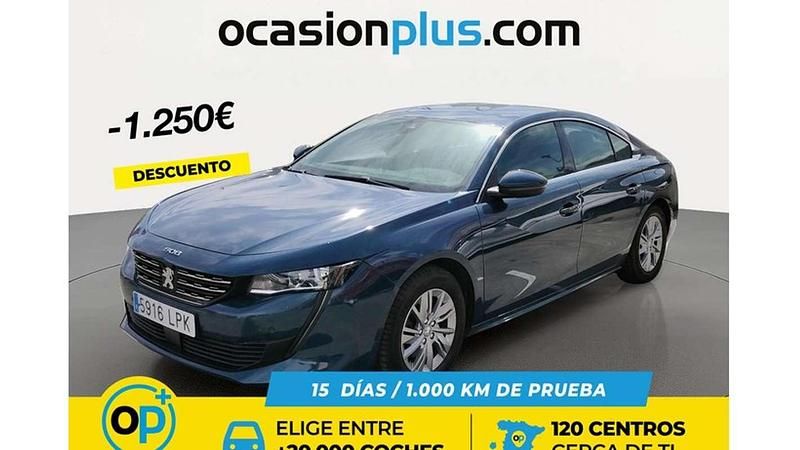 Usado Peugeot 508 Active 131 CV (96 kW) 2021 Azul Berlina