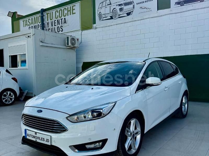 Blanco Usado 2018 Ford Focus Titanium Berlina | 10.490 € (Super precio) - Imagen 1/4