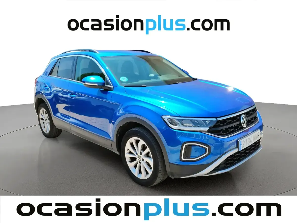 Usado VW T-Roc Life 115 CV (84 kW) 2024 Azul SUV