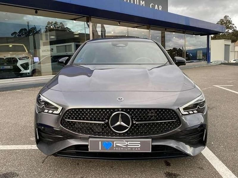 Usado Mercedes C220 AMG line 218 CV (160 kW) 2023 Gris Coupe