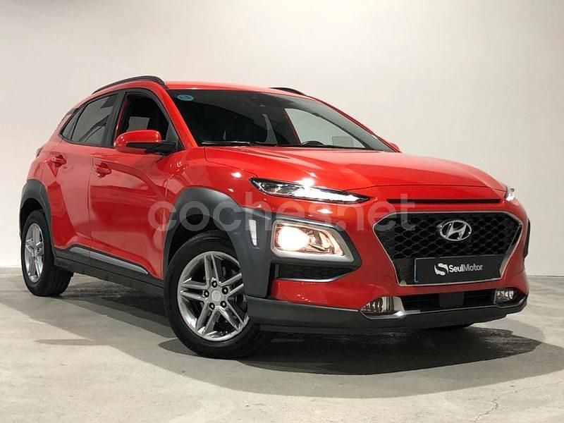 Rojo Usado 2019 Hyundai Kona SUV | 19.499 € (Un poco caro) - Imagen 1/4