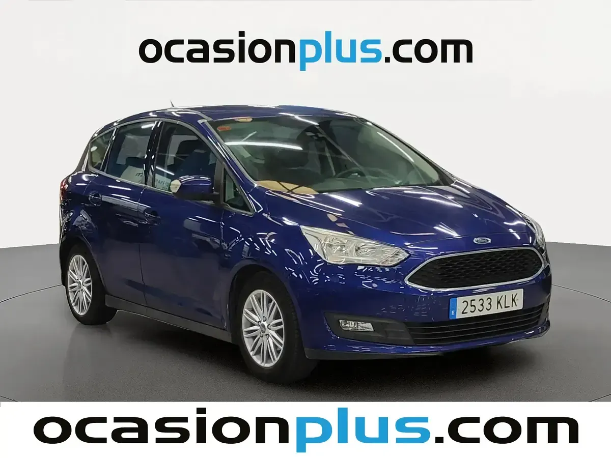 Usado Ford C-MAX Trend+ 125 CV (91 kW) 2018 Azul Monovolumen