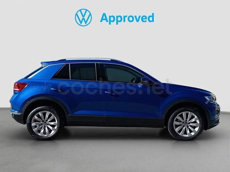 Usado VW T-Cross Advance 110 CV (80 kW) 2021 Azul SUV