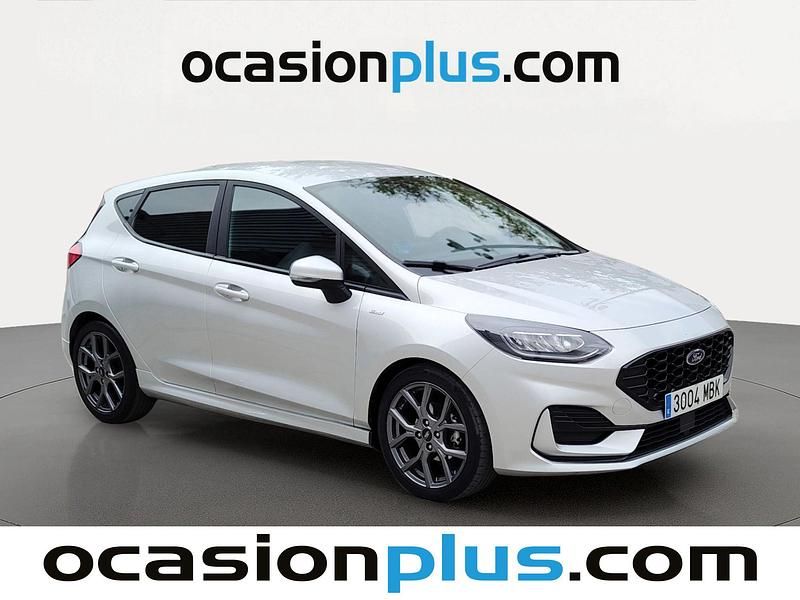 Usado Ford Fiesta ST-Line 125 HP (91 kW) 2022 Cinzento Citadino