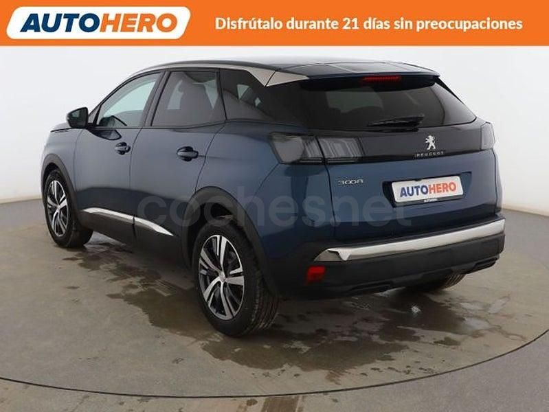 Usado Peugeot 3008 Allure 130 CV (95 kW) 2021 Azul SUV